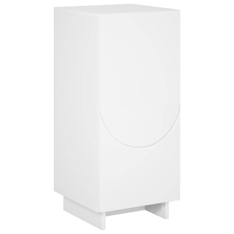 Wooden Storage Cabinet 33.5cm Wide With 1 Door - Vantage Home
