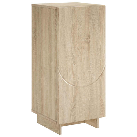 Wooden Storage Cabinet 33.5cm Wide With 1 Door - Vantage Home