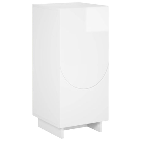 Wooden Storage Cabinet 33.5cm Wide With 1 Door - Vantage Home