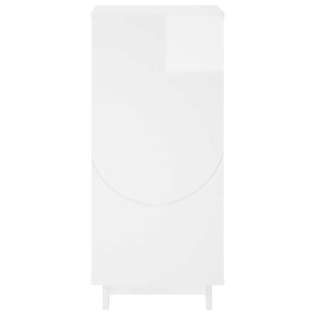 Wooden Storage Cabinet 33.5cm Wide With 1 Door - Vantage Home