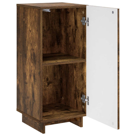 Wooden Storage Cabinet 33.5cm Wide With 1 Door - Vantage Home