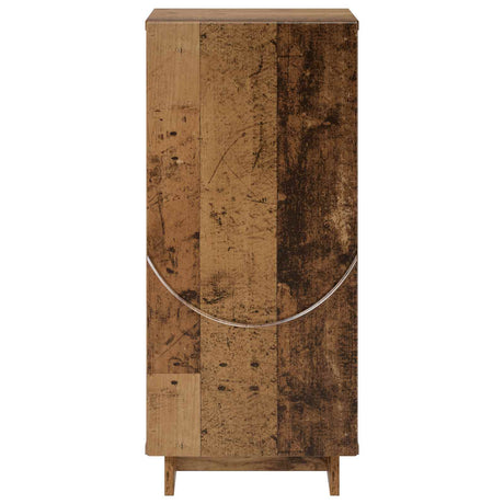 Wooden Storage Cabinet 33.5cm Wide With 1 Door - Vantage Home