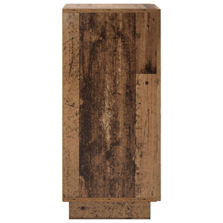 Wooden Storage Cabinet 33.5cm Wide With 1 Door - Vantage Home