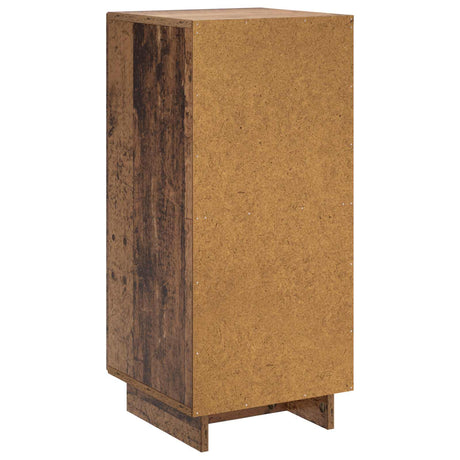 Wooden Storage Cabinet 33.5cm Wide With 1 Door - Vantage Home