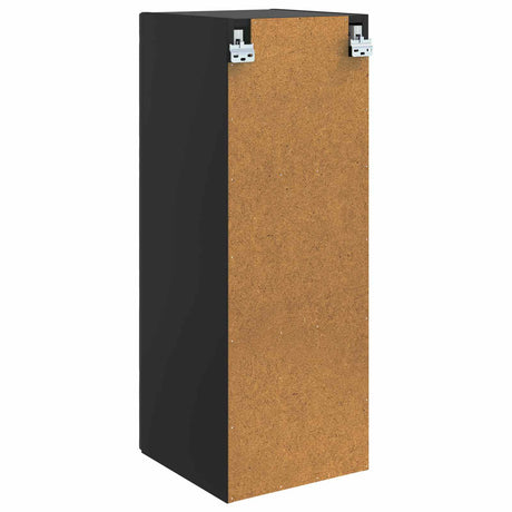 Wooden Storage Cabinet 33cm Wide Wall Hung With 1 Door - Vantage Home
