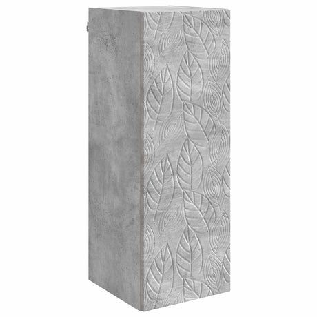 Wooden Storage Cabinet 33cm Wide Wall Hung With 1 Door - Vantage Home