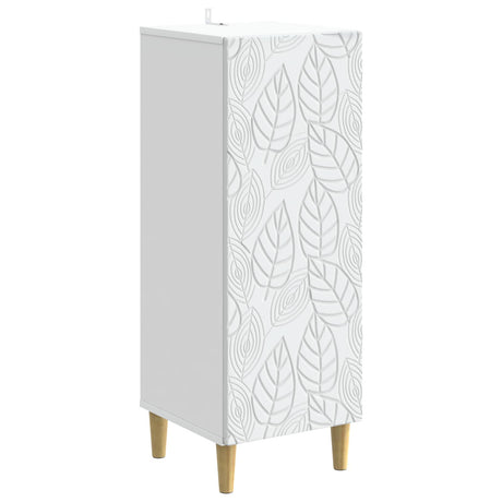 Wooden Storage Cabinet 33cm Wide With 1 Door - Vantage Home