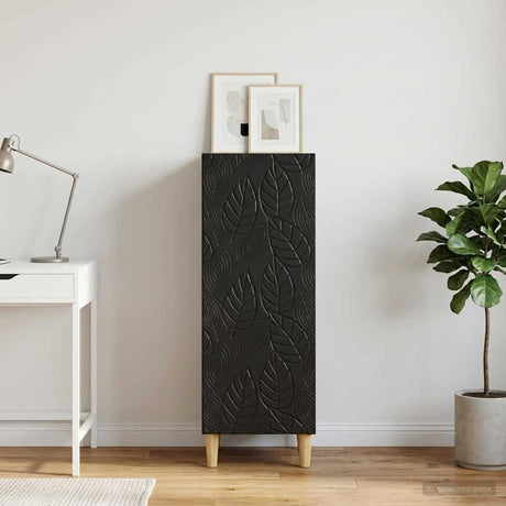 Wooden Storage Cabinet 33cm Wide With 1 Door - Vantage Home