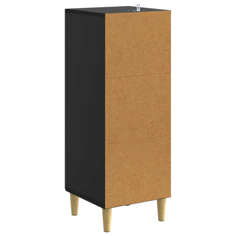 Wooden Storage Cabinet 33cm Wide With 1 Door - Vantage Home