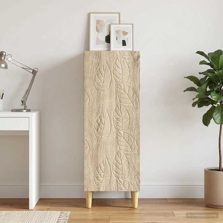 Wooden Storage Cabinet 33cm Wide With 1 Door - Vantage Home