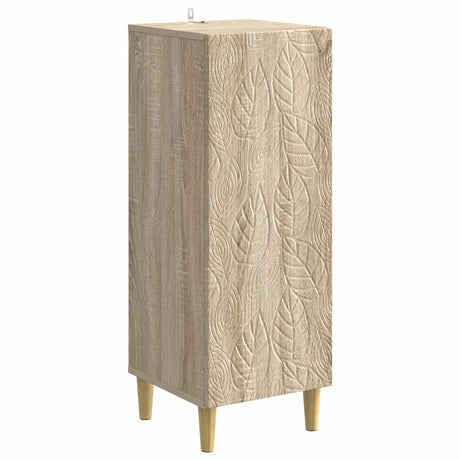 Wooden Storage Cabinet 33cm Wide With 1 Door - Vantage Home