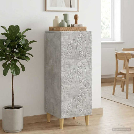 Wooden Storage Cabinet 33cm Wide With 1 Door - Vantage Home
