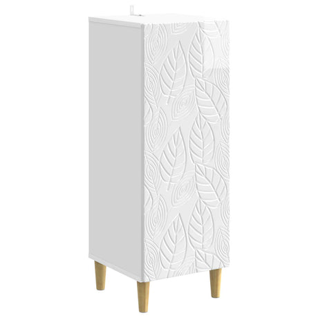 Wooden Storage Cabinet 33cm Wide With 1 Door - Vantage Home
