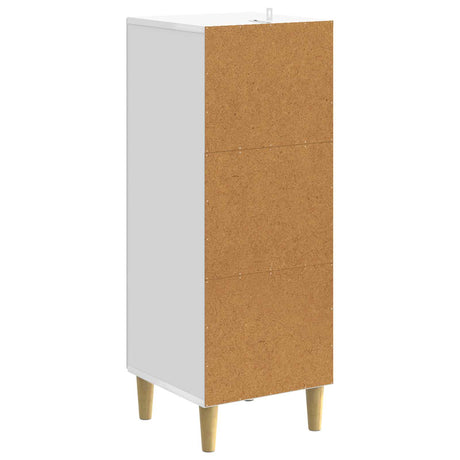 Wooden Storage Cabinet 33cm Wide With 1 Door - Vantage Home
