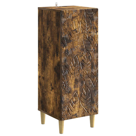 Wooden Storage Cabinet 33cm Wide With 1 Door - Vantage Home