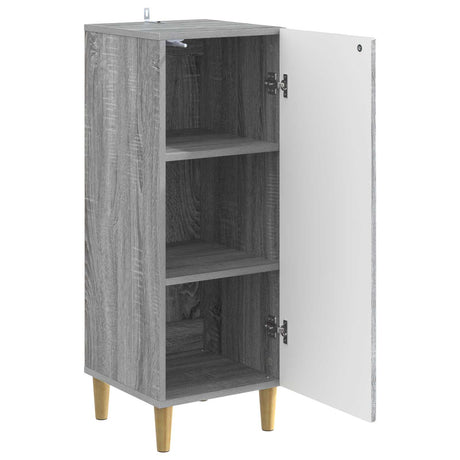 Wooden Storage Cabinet 33cm Wide With 1 Door - Vantage Home