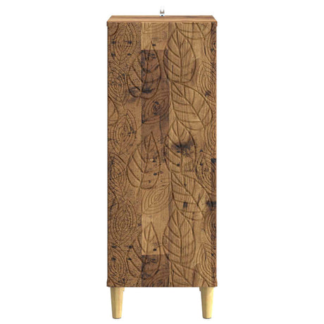 Wooden Storage Cabinet 33cm Wide With 1 Door - Vantage Home