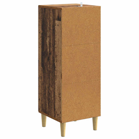 Wooden Storage Cabinet 33cm Wide With 1 Door - Vantage Home