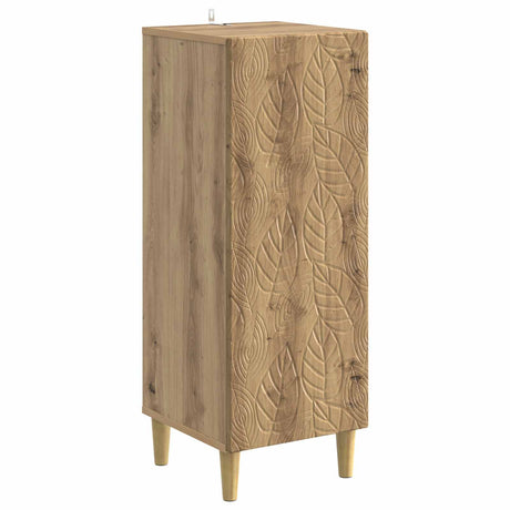 Wooden Storage Cabinet 33cm Wide With 1 Door - Vantage Home