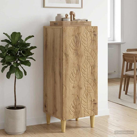 Wooden Storage Cabinet 33cm Wide With 1 Door - Vantage Home