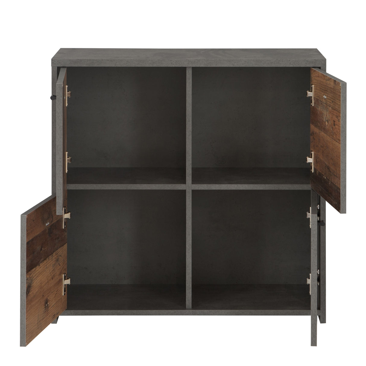 Wooden Storage Cabinet With 4 Doors - Best Chest