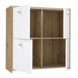 Wooden Storage Cabinet With 4 Doors - Best Chest