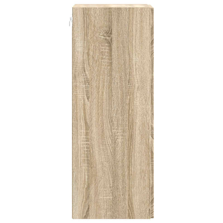Wooden Storage Cabinet 66cm Wide Wall Hung With 2 Doors - Vantage Home