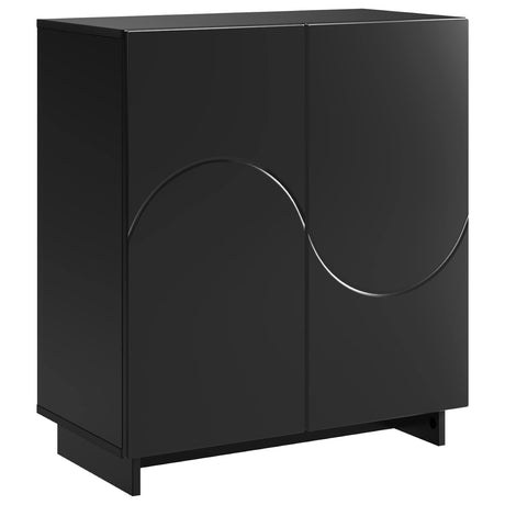 Wooden Storage Cabinet 67cm Wide With 2 Doors - Vantage Home