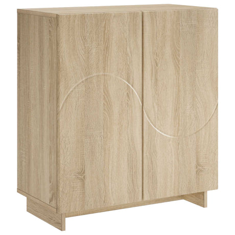 Wooden Storage Cabinet 67cm Wide With 2 Doors - Vantage Home