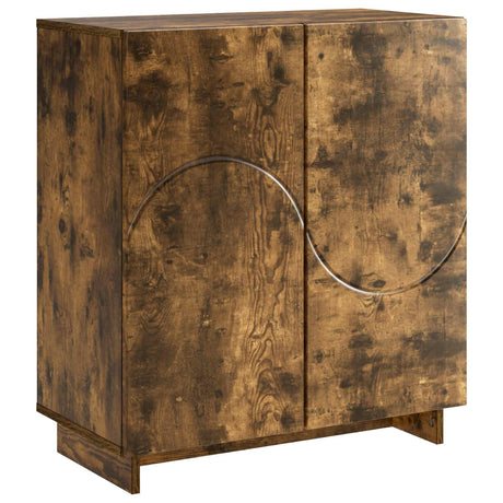 Wooden Storage Cabinet 67cm Wide With 2 Doors - Vantage Home