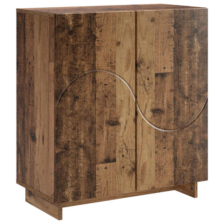Wooden Storage Cabinet 67cm Wide With 2 Doors - Vantage Home