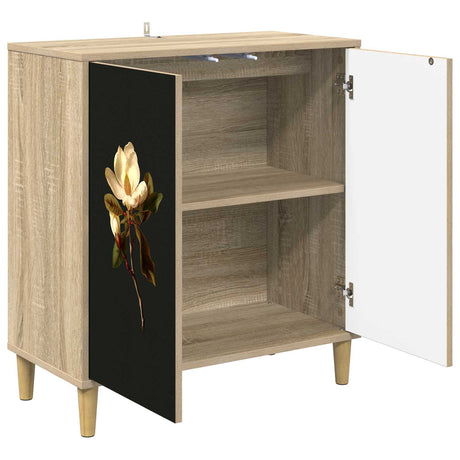 Wooden Storage Cabinet 69cm Wide With 2 Doors - Bremen