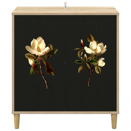 Wooden Storage Cabinet 69cm Wide With 2 Doors - Bremen