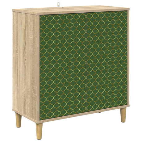 Wooden Storage Cabinet 69cm Wide With 2 Doors - Geleen