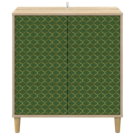 Wooden Storage Cabinet 69cm Wide With 2 Doors - Geleen