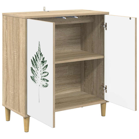Wooden Storage Cabinet 69cm Wide With 2 Doors - Hanau