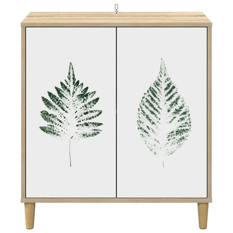 Wooden Storage Cabinet 69cm Wide With 2 Doors - Hanau