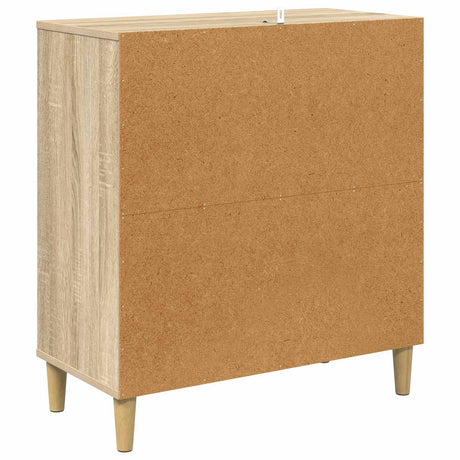 Wooden Storage Cabinet 69cm Wide With 2 Doors - Heesch