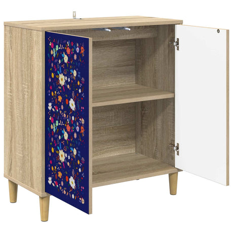 Wooden Storage Cabinet 69cm Wide With 2 Doors - Mainz