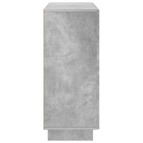 Wooden Storage Cabinet 85.5cm Wide With 2 Doors And 3 Drawers - Vantage Home