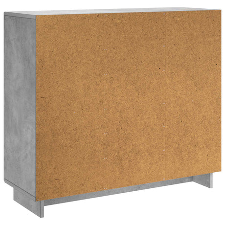 Wooden Storage Cabinet 85.5cm Wide With 2 Doors And 3 Drawers - Vantage Home