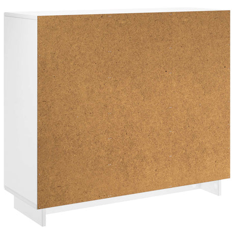Wooden Storage Cabinet 85.5cm Wide With 2 Doors And 3 Drawers - Vantage Home