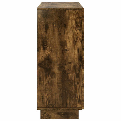 Wooden Storage Cabinet 85.5cm Wide With 2 Doors And 3 Drawers - Vantage Home