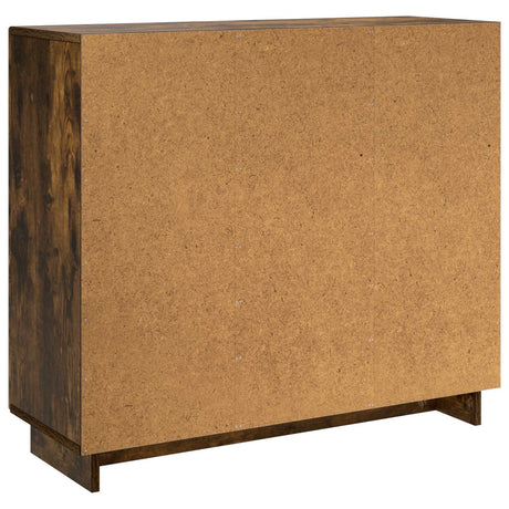Wooden Storage Cabinet 85.5cm Wide With 2 Doors And 3 Drawers - Vantage Home