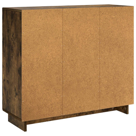 Wooden Storage Cabinet 85.5cm Wide With 3 Doors - Vantage Home