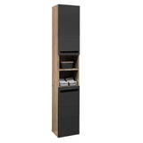 Wooden Storage Cabinet Bathroom With 2 Doors - Vista