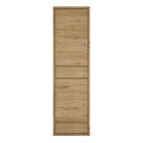 Wooden Storage Cabinet Narrow With 2 Doors And 2 Drawers - Shetland