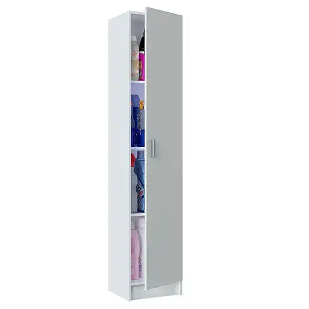 Wooden Storage Cabinet Narrow With 1 Door - Murrieta