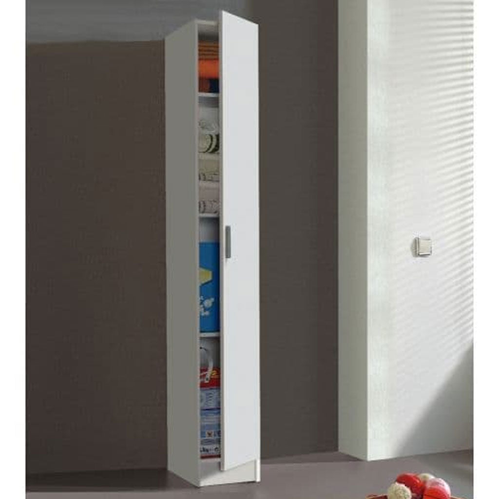 Wooden Storage Cabinet Narrow With 1 Door - Murrieta