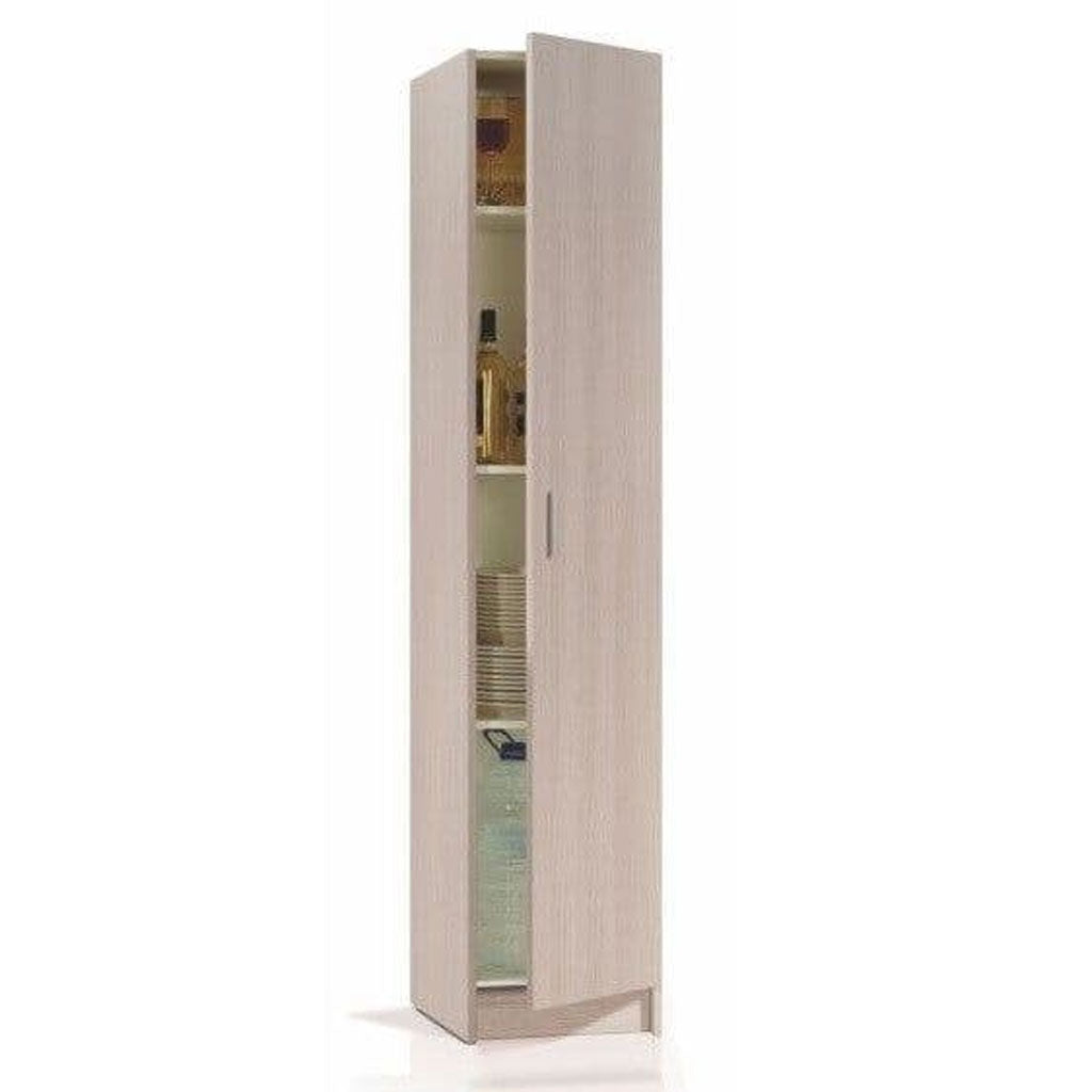 Wooden Storage Cabinet Narrow With 1 Door - Murrieta